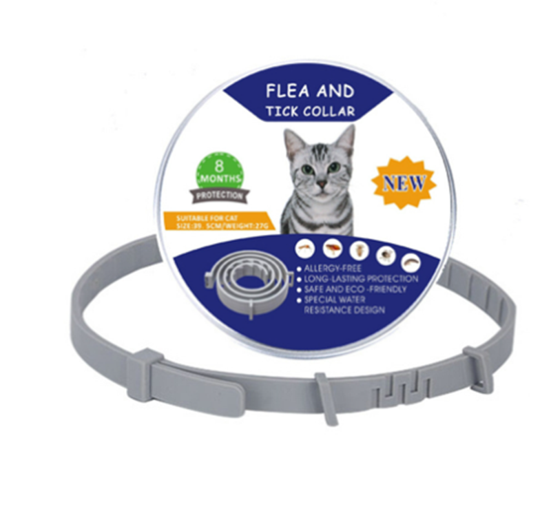 Silicone Flea-Free Pet Collar Paw Pop Store