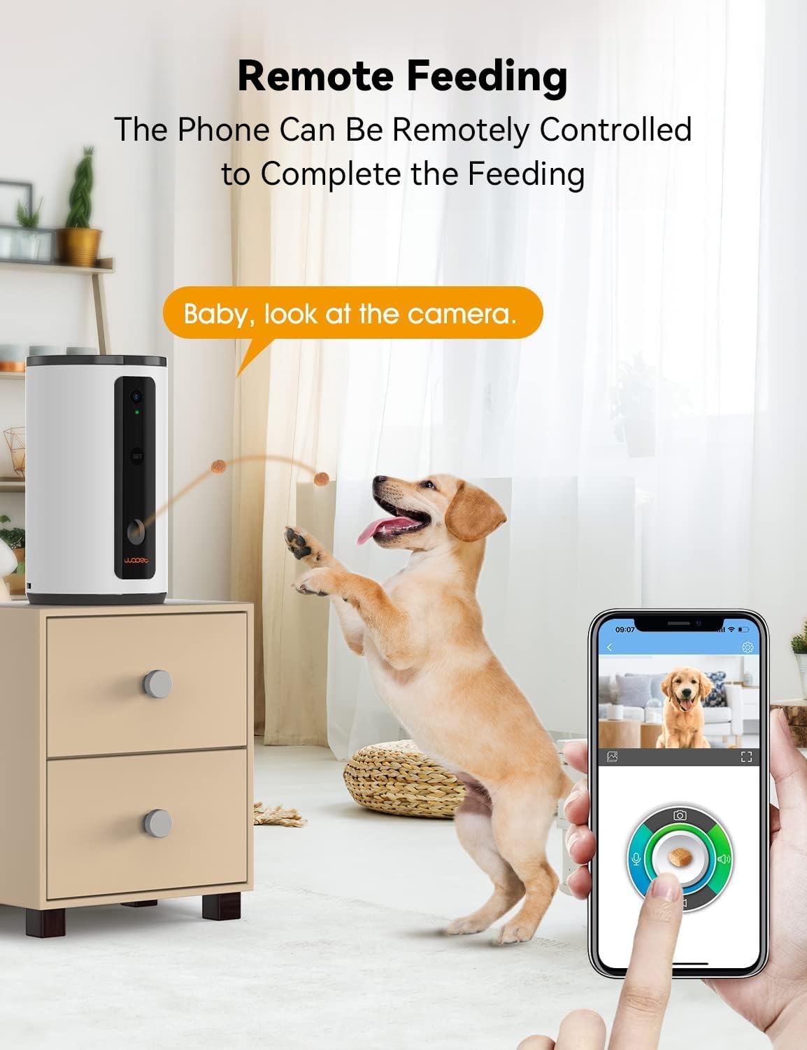 Smart Pet Camera with Treat Dispenser Paw Pop Store