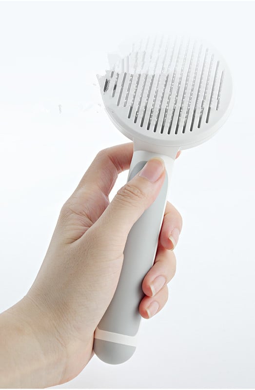 Round Handle Pet Grooming Comb Paw Pop Store