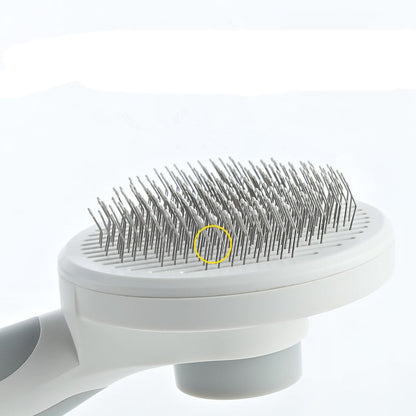 Round Handle Pet Grooming Comb Paw Pop Store