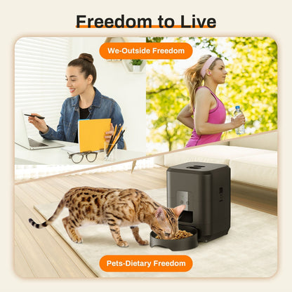 Pet Intelligent Timing Quantitative Remote Automatic Pet Feeder Paw Pop Store