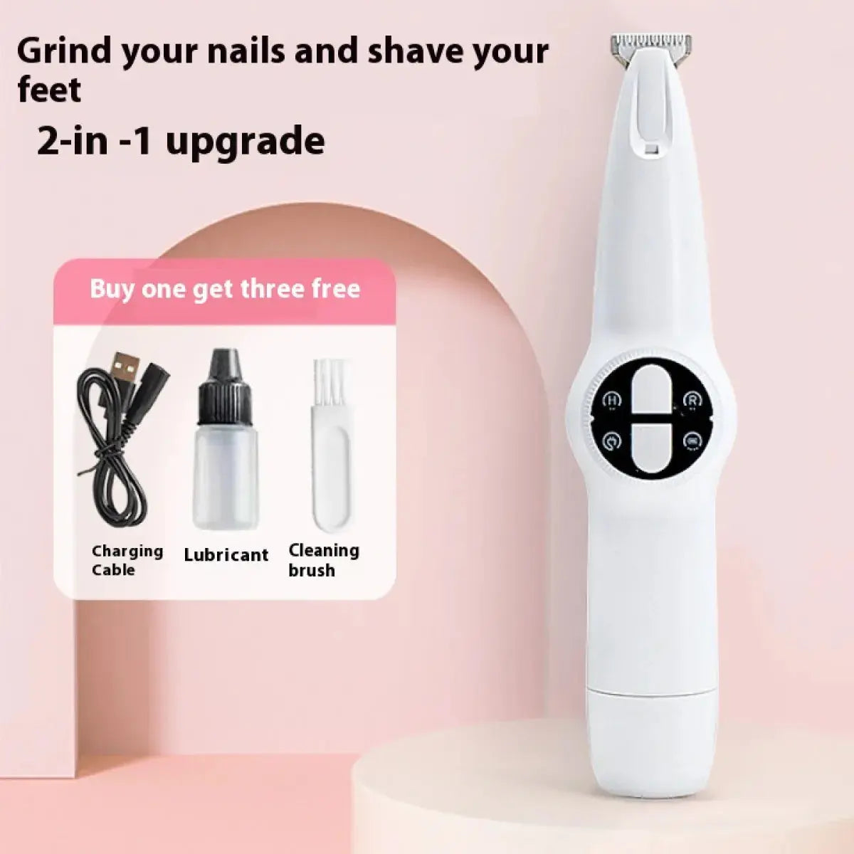 Pet Shaver Electric Quiet Nail Grinder Paw Pop Store